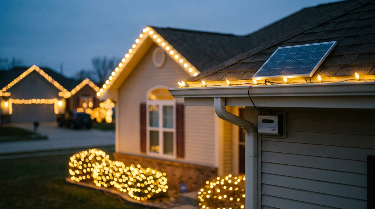 Zero-Bill Holiday Light Show: Can Solar + Lithium Keep the Twinkle Going All Night?