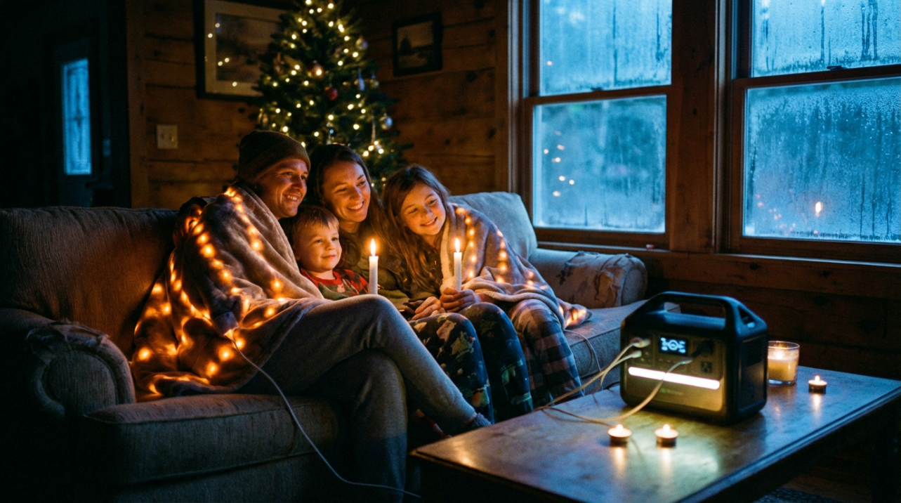 Staying Warm: If the Furnace Dies, Can Battery-Powered Electric Blankets Save Christmas Eve?