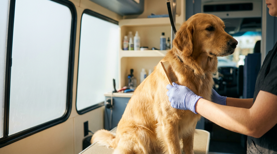Mobile Pet Grooming: Say Goodbye to Noise and Calm Sensitive Pets with Silent Power