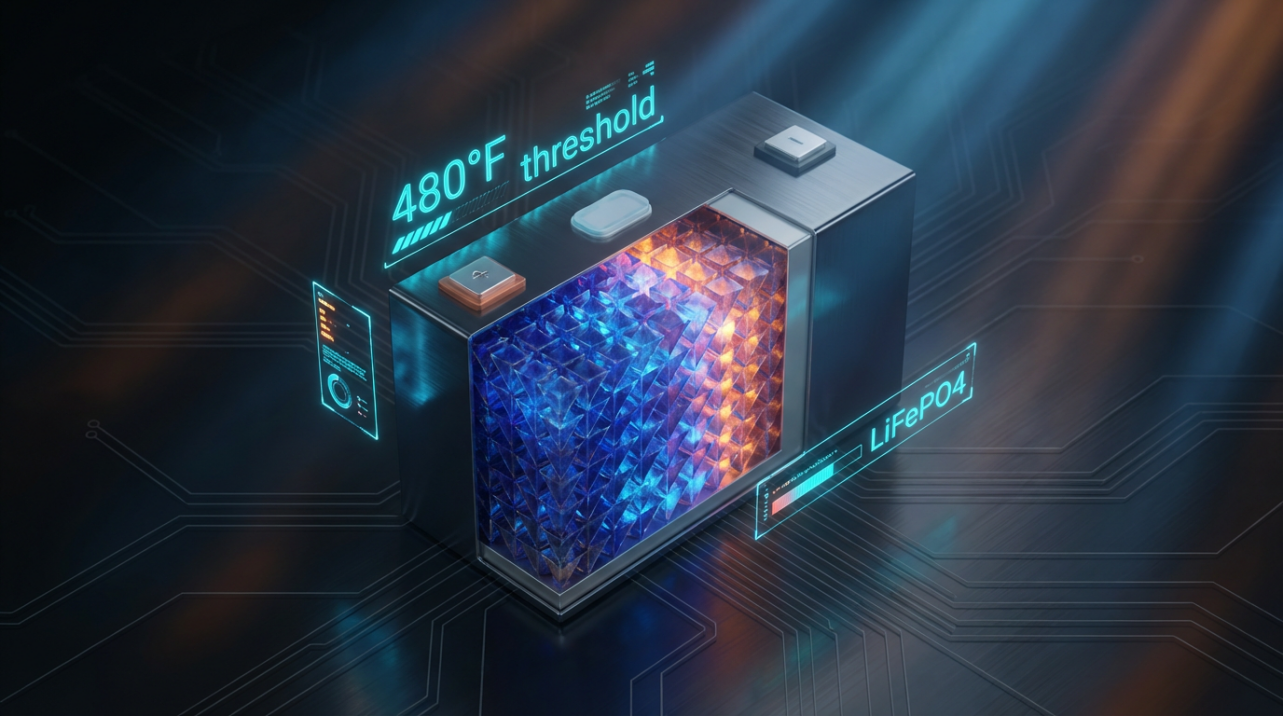 So-Called “Thermal Runaway”: How High Is the Threshold for LiFePO4? (Higher Than You Think)