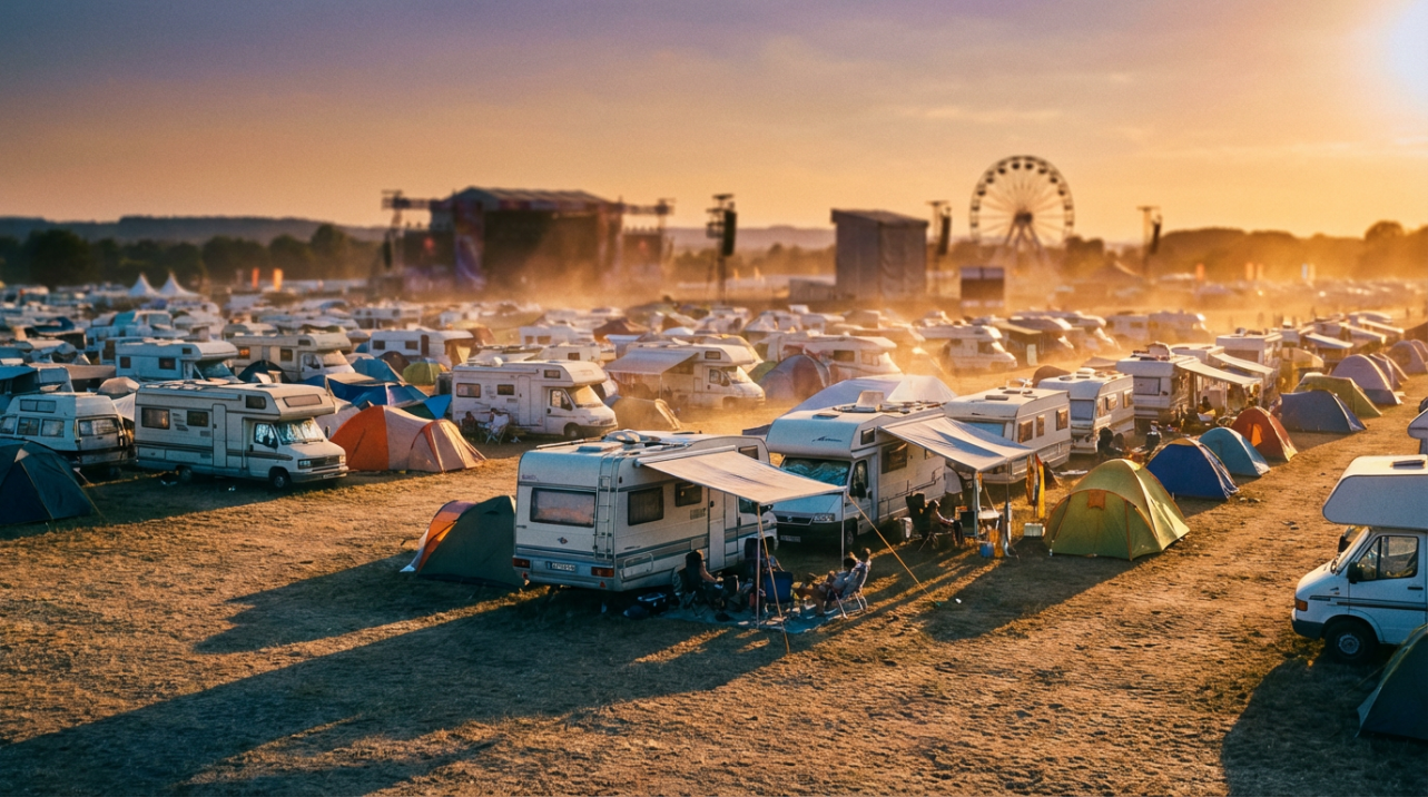 Music Festival Survival Guide: How to Run AC in a Dry Camping Lot?