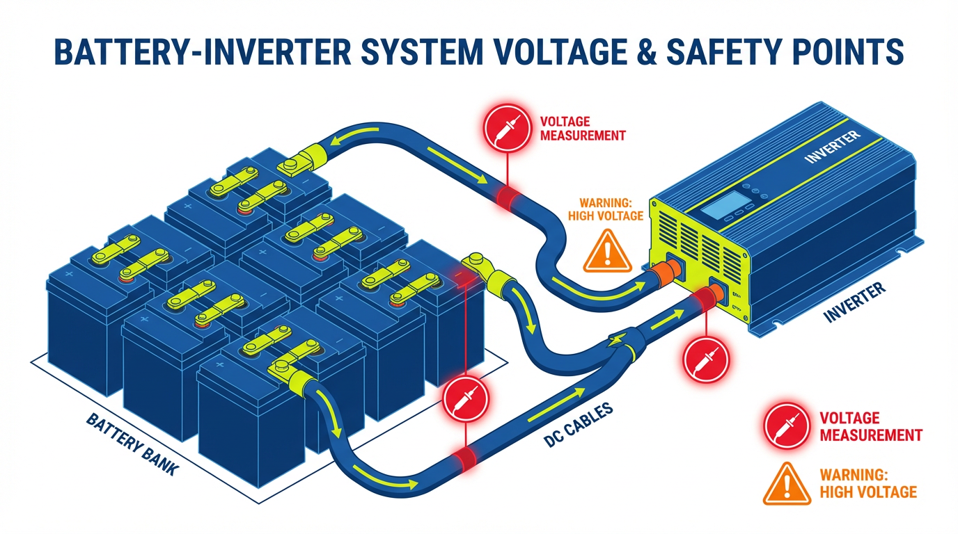Inverter Beeping Constantly: Is It a Bad Battery or Voltage Drop Due to Thin Cables?