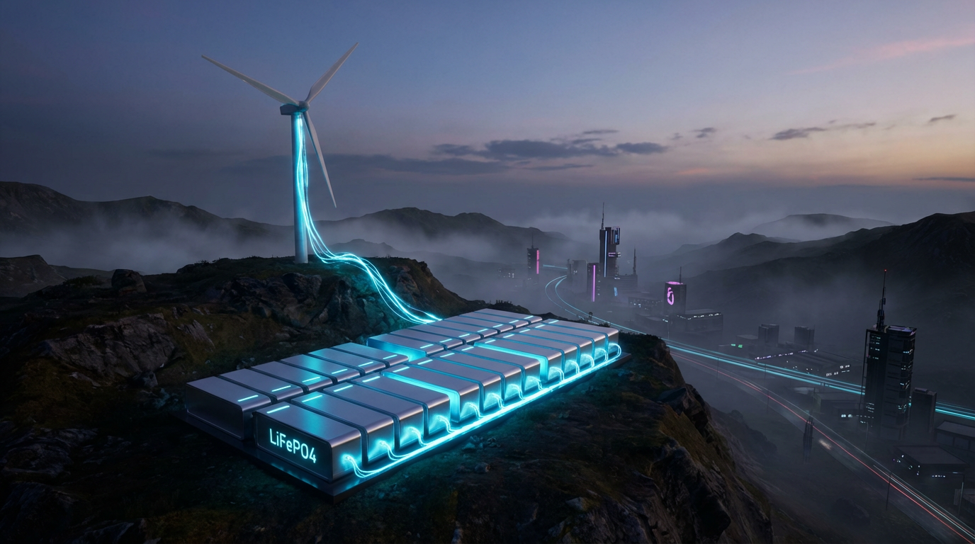 Wind Turbines and LiFePO4: How to Safely Store Erratic Wind Energy