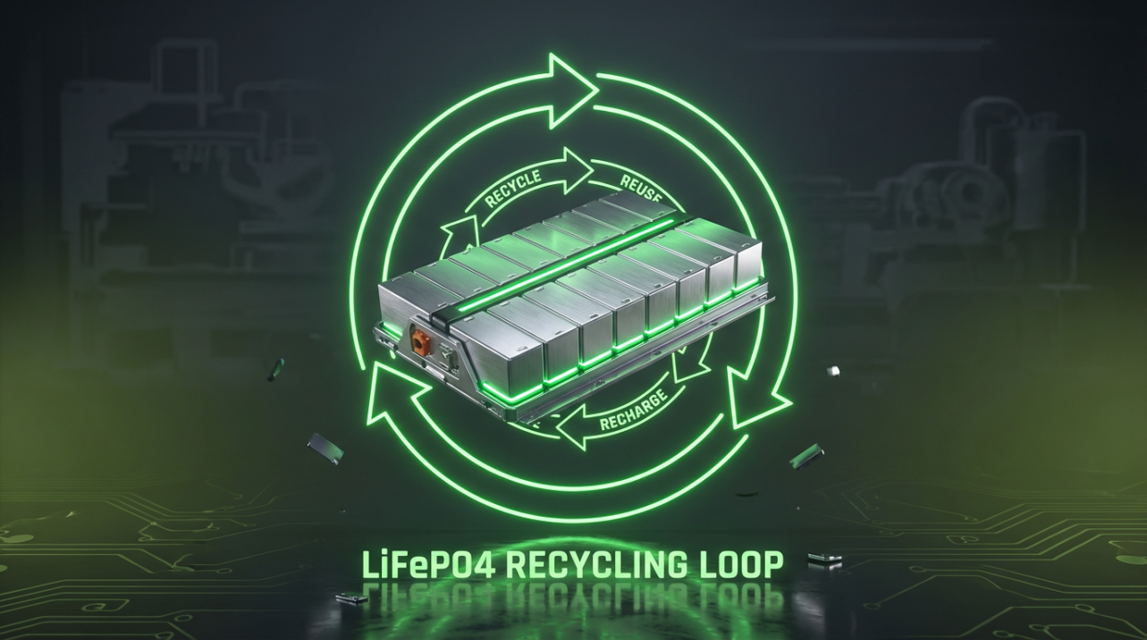 The Recycling Dilemma: Where Do You Throw a LiFePO4 Battery When It Dies?
