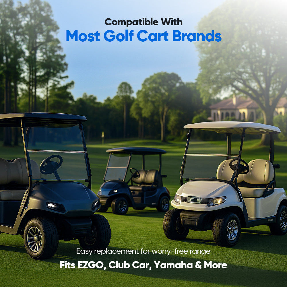 Vipboss 36V105Ah Lithium Golf Cart Battery Conversion Kit