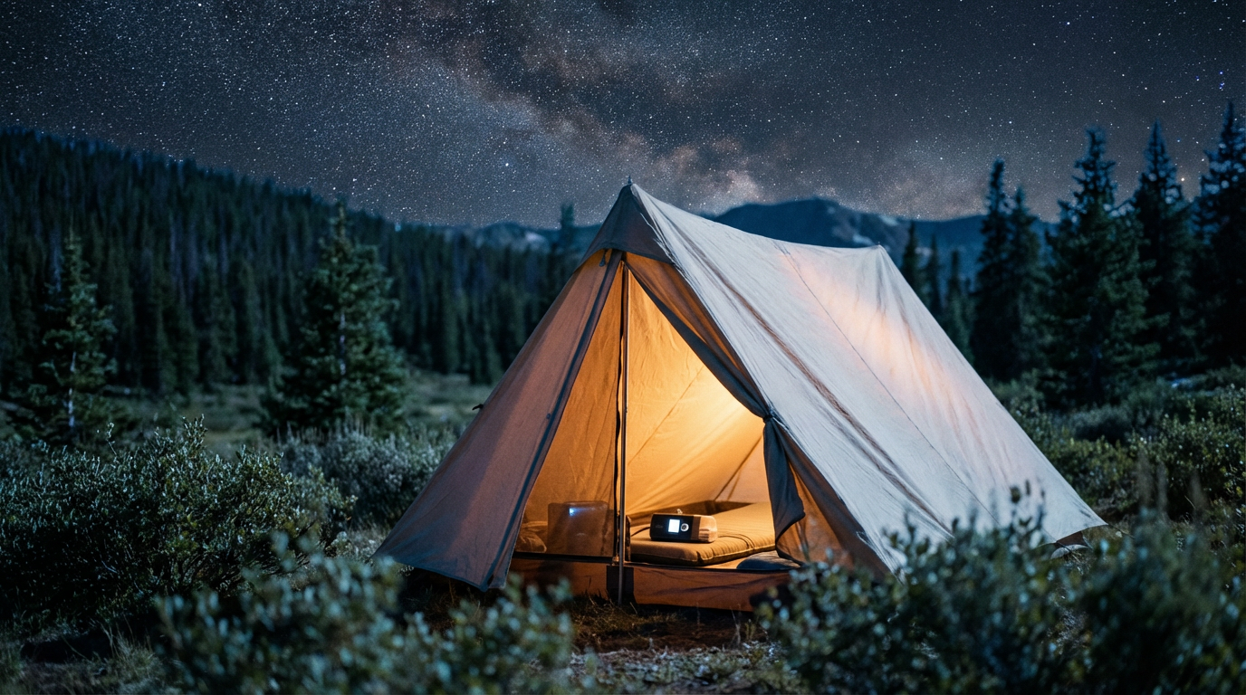 Camping with a CPAP: How Many Nights of Sleep Can a 100Ah Lithium Battery Buy You?