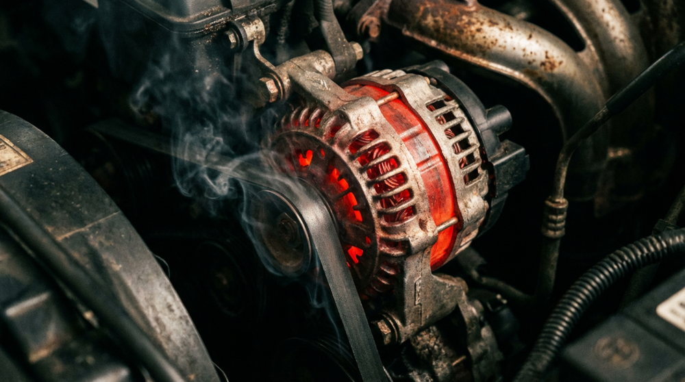 Smell Burning Rubber? Why Lithium's High Acceptance Rate Can Fry Your Stock Alternator
