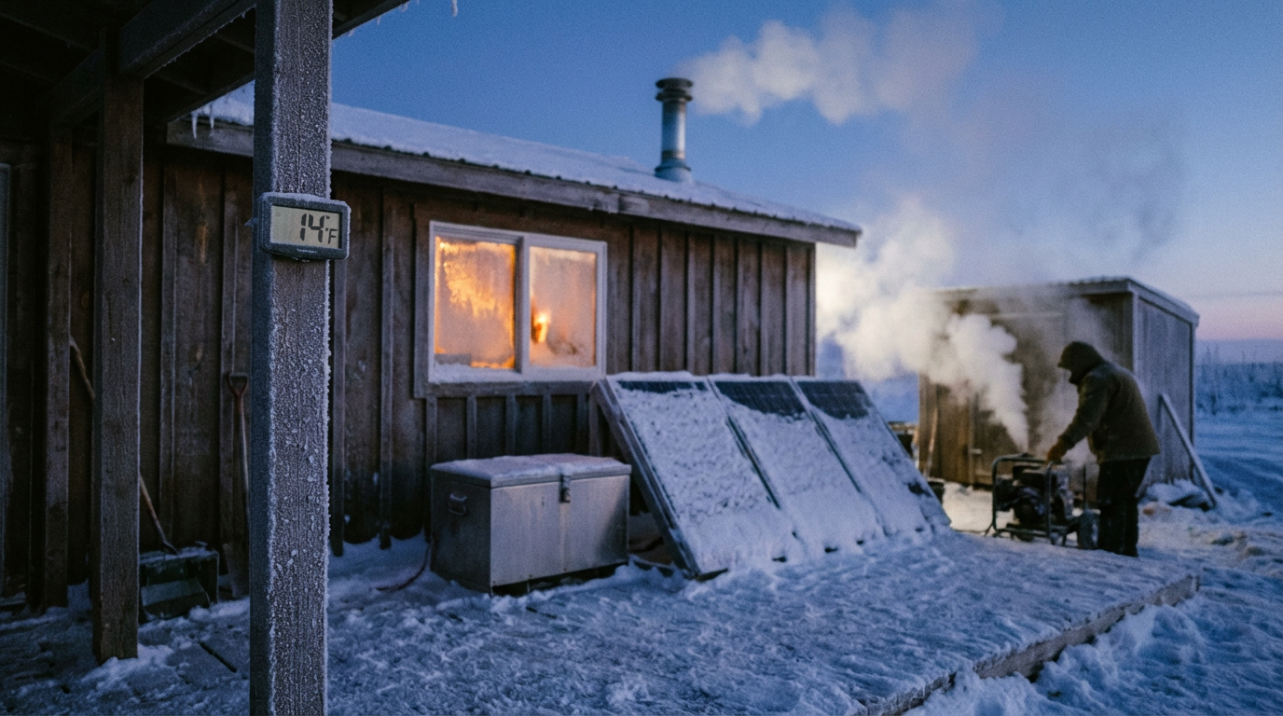 Inrush Current Shock: How Bad Is Voltage Sag When Starting High Loads at 14°F?