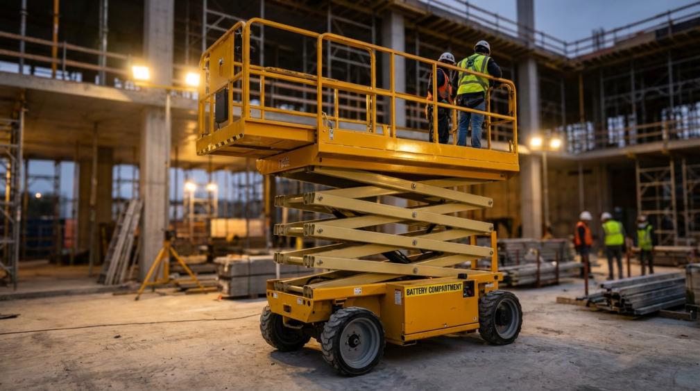 Scissor Lifts: Will Reducing Battery Weight Make the Machine Unstable and Tip Over?