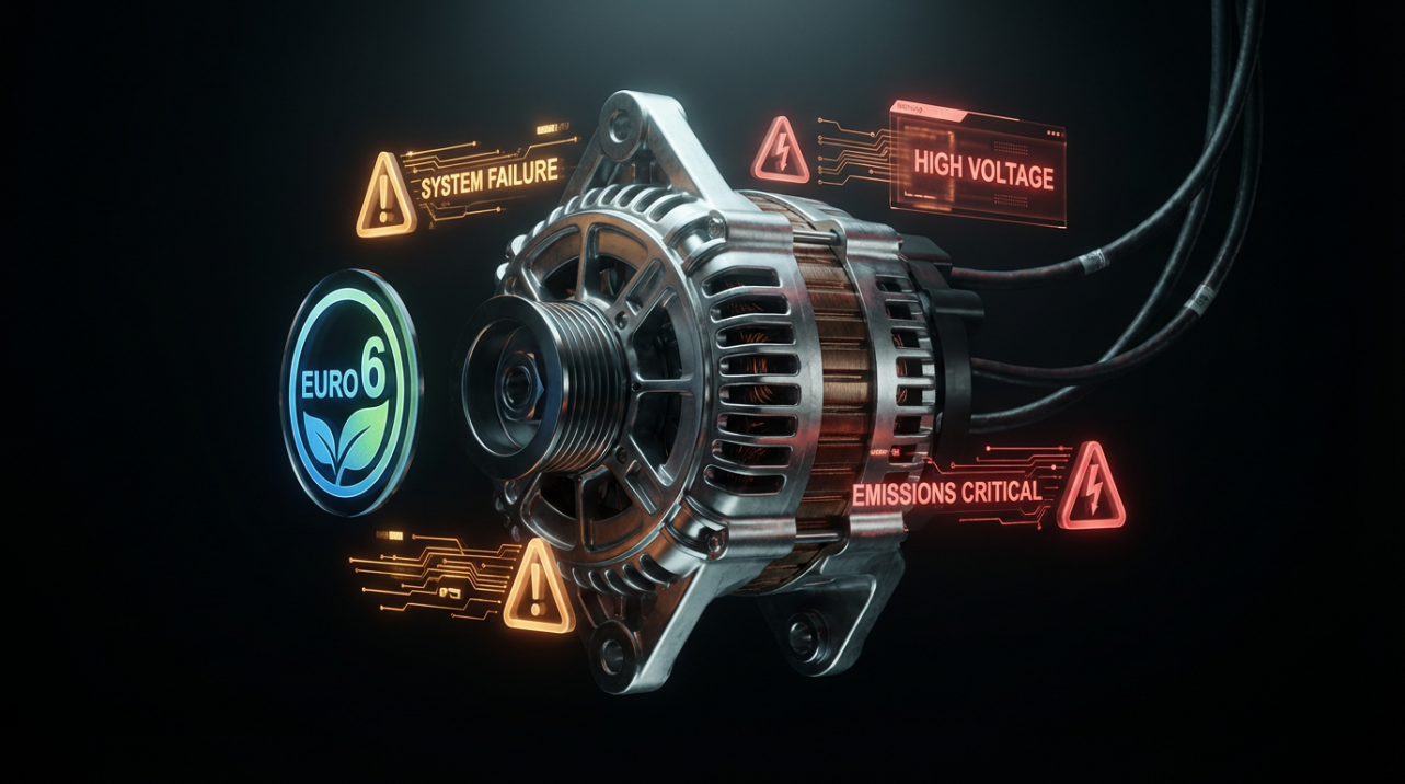 The Smart Alternator Problem: Why Won't Your Euro 6 Emission Vehicle Charge the Battery?