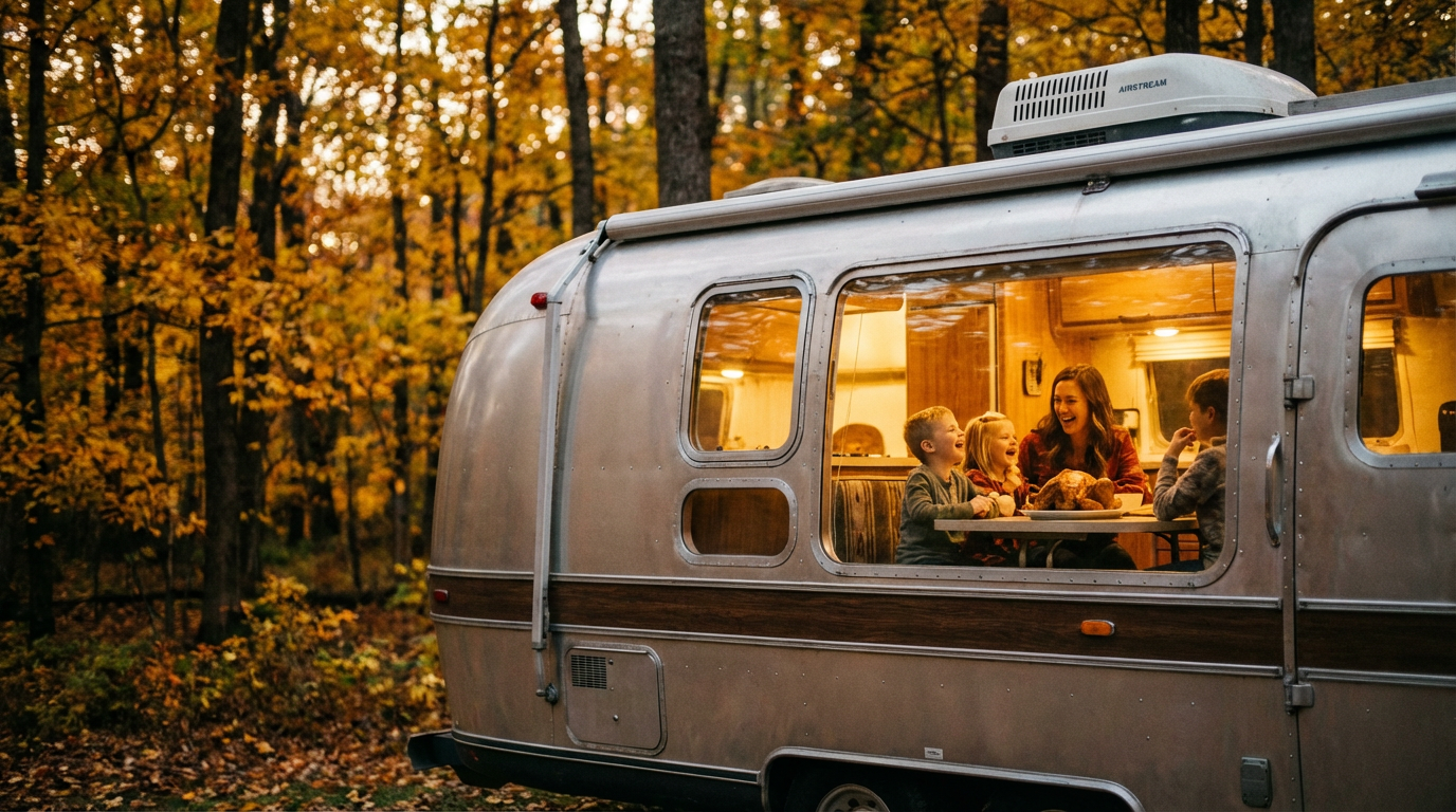Don't Let a Blackout Ruin Dinner: How to Roast a Turkey in an RV Oven Completely on Battery Power