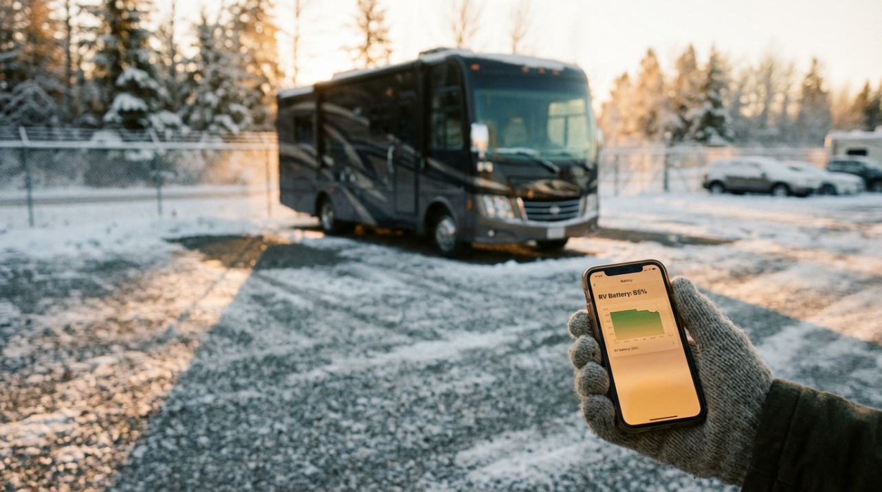 Unattended for the Holidays? How to Remotely Monitor Your RV Battery in Storage