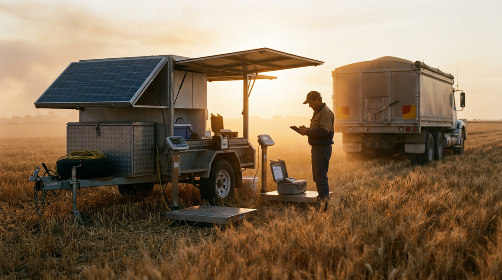Farm Harvest Season: Off-Grid Power for Mobile Scales and Testing Gear in the Fields