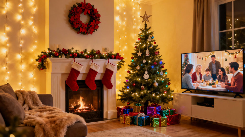 Christmas Movie Marathon: Power Needs for Streaming TV for 10 Hours on a Winter Night