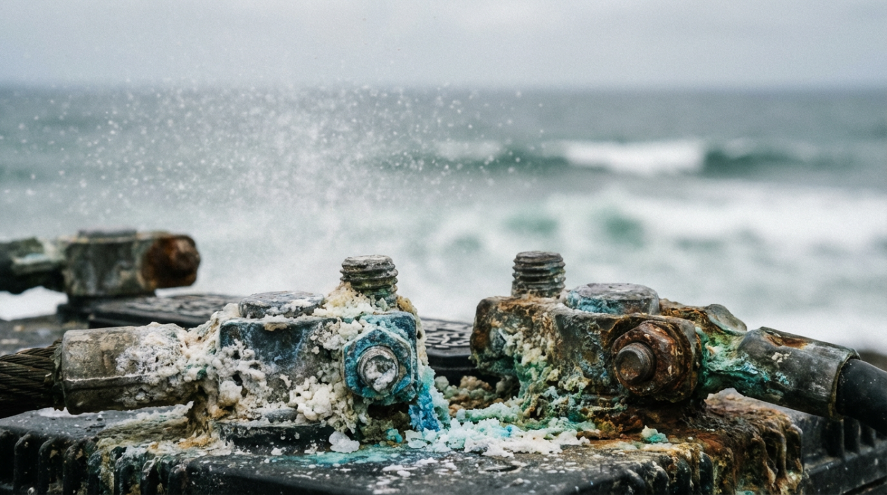 Salt Spray Corrosion: How Coastal Residents Prevent Battery Terminals from Rusting in a Year