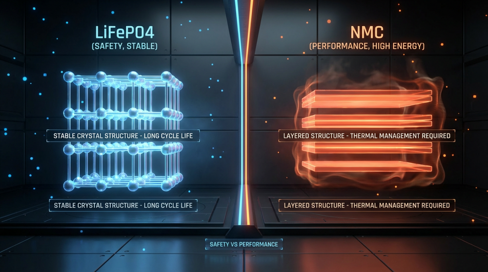 LiFePO4 vs. NMC: Why NMC Is Considered Unsuitable for DIY Home Energy Storage