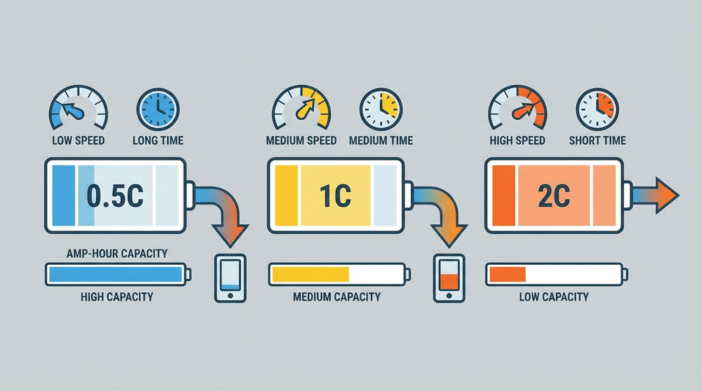 What Do 1C, 2C, and 0.5C Mean? Ignore This and You Might Buy the Wrong Battery