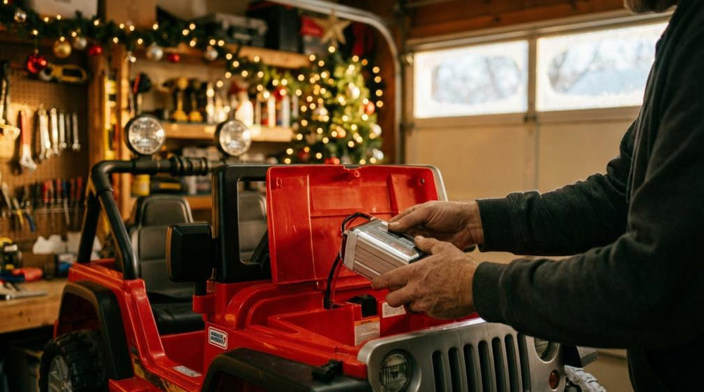 Power Wheels Makeover: Upgrading Your Kid's Toy Car With a Lithium Battery for a Christmas Surprise