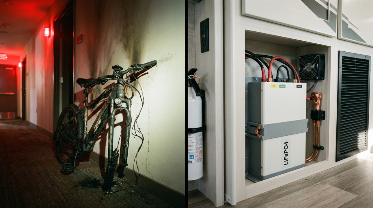Myth Busting: Will LiFePO4 Explode and Catch Fire Like Those E-Bike News Stories?