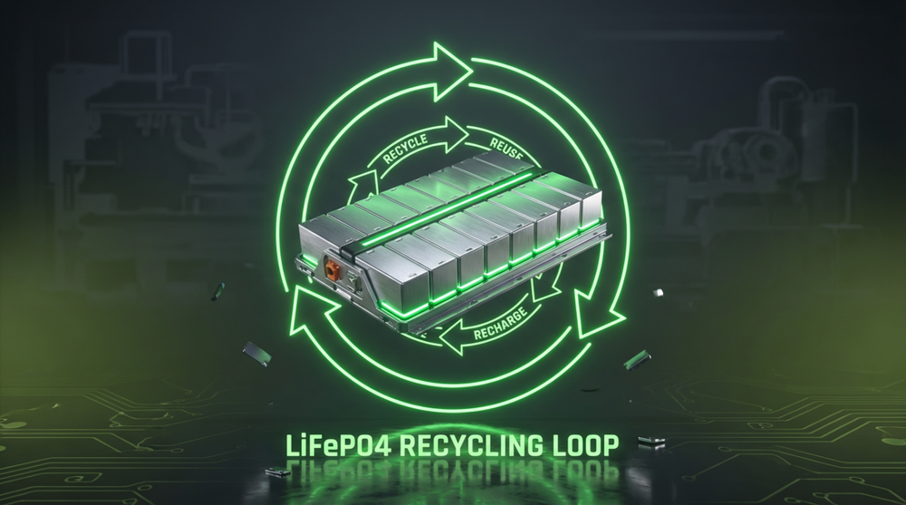 The Recycling Dilemma: Where Do You Throw a LiFePO4 Battery When It Dies?